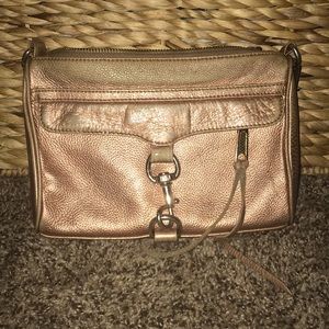 Rebecca Minkoff mini Mac rose gold